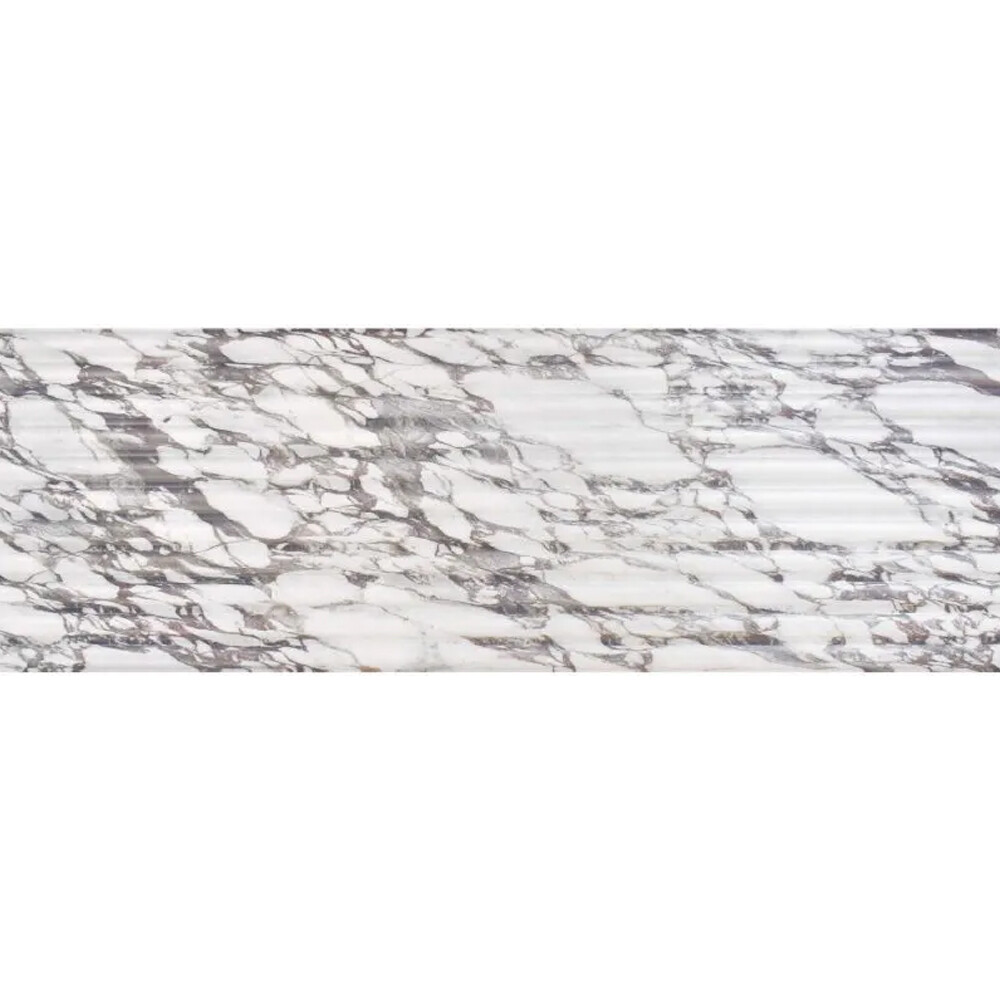 PORCELANTO FLUTED CALACATTA VIOLA RET "A" 40X120 CM Porcelanto Fluted Calacatta Viola Ret "a" 40x120 Cm