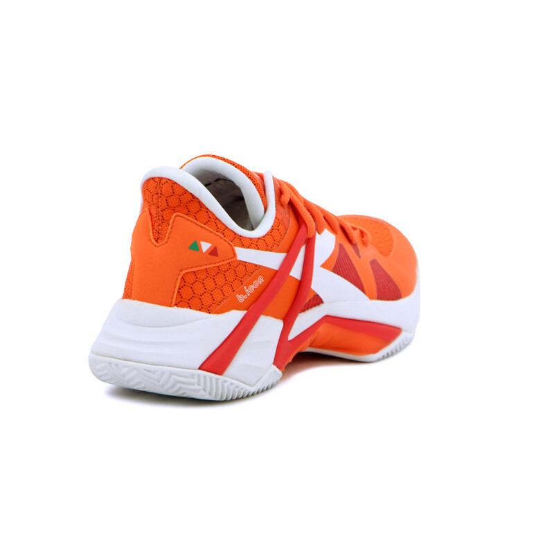 Championes de Tenis Mujer Diadora T1 Clay Naranja-Blanco
