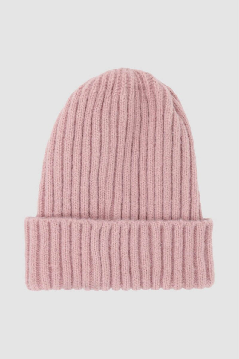 Gorro rubber infantil - Rosado 