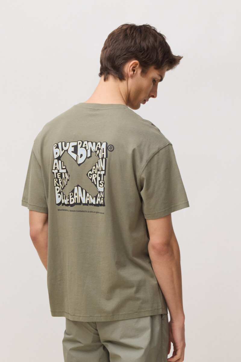 Camiseta Mess Olive