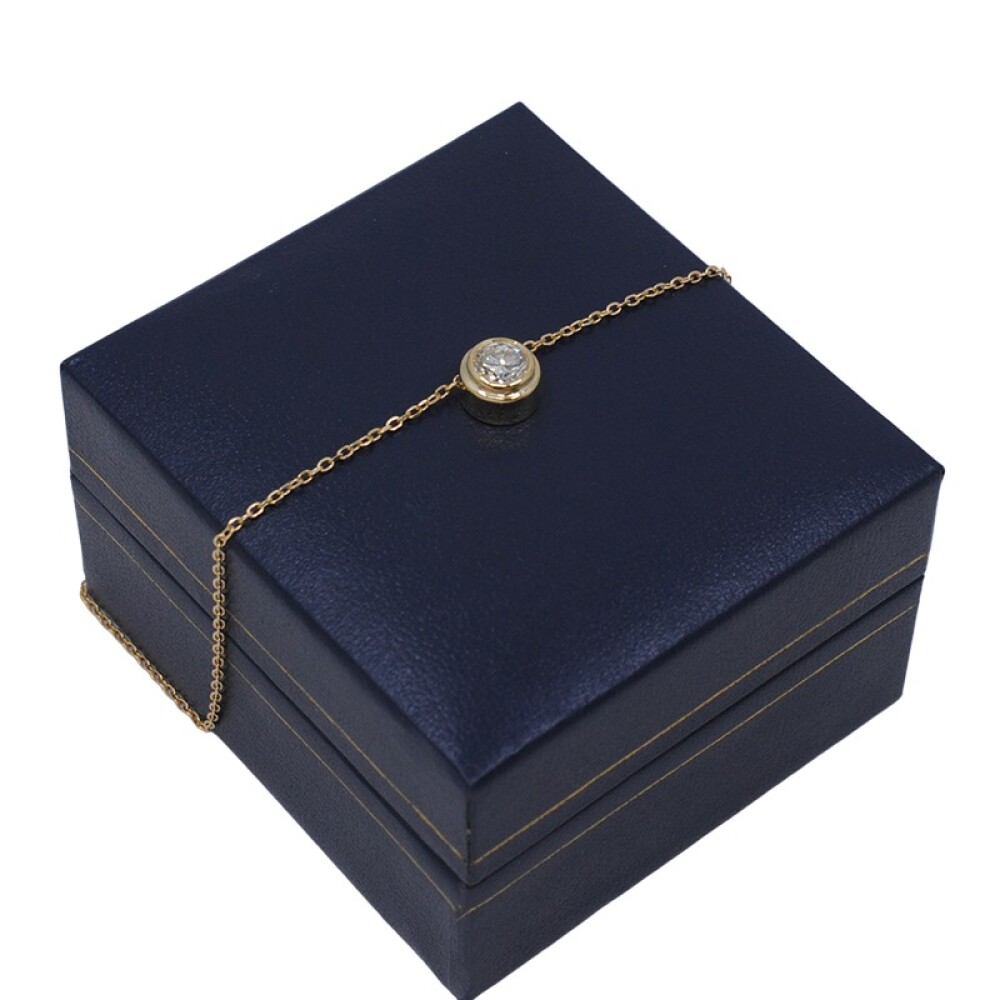 Dije En Oro 18K Amarillo Con Brillante Dije En Oro 18K Amarillo Con Brillante