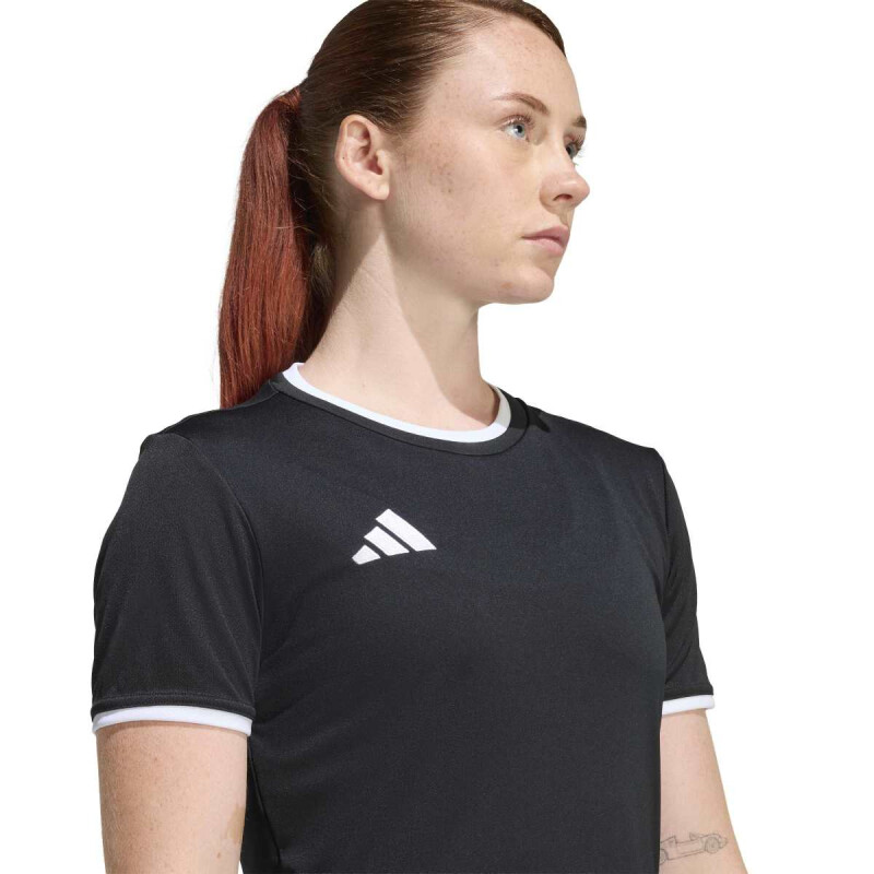 REMERA ADIDAS ENT26 JSY W MUJER JZ2492 Negro-blanco