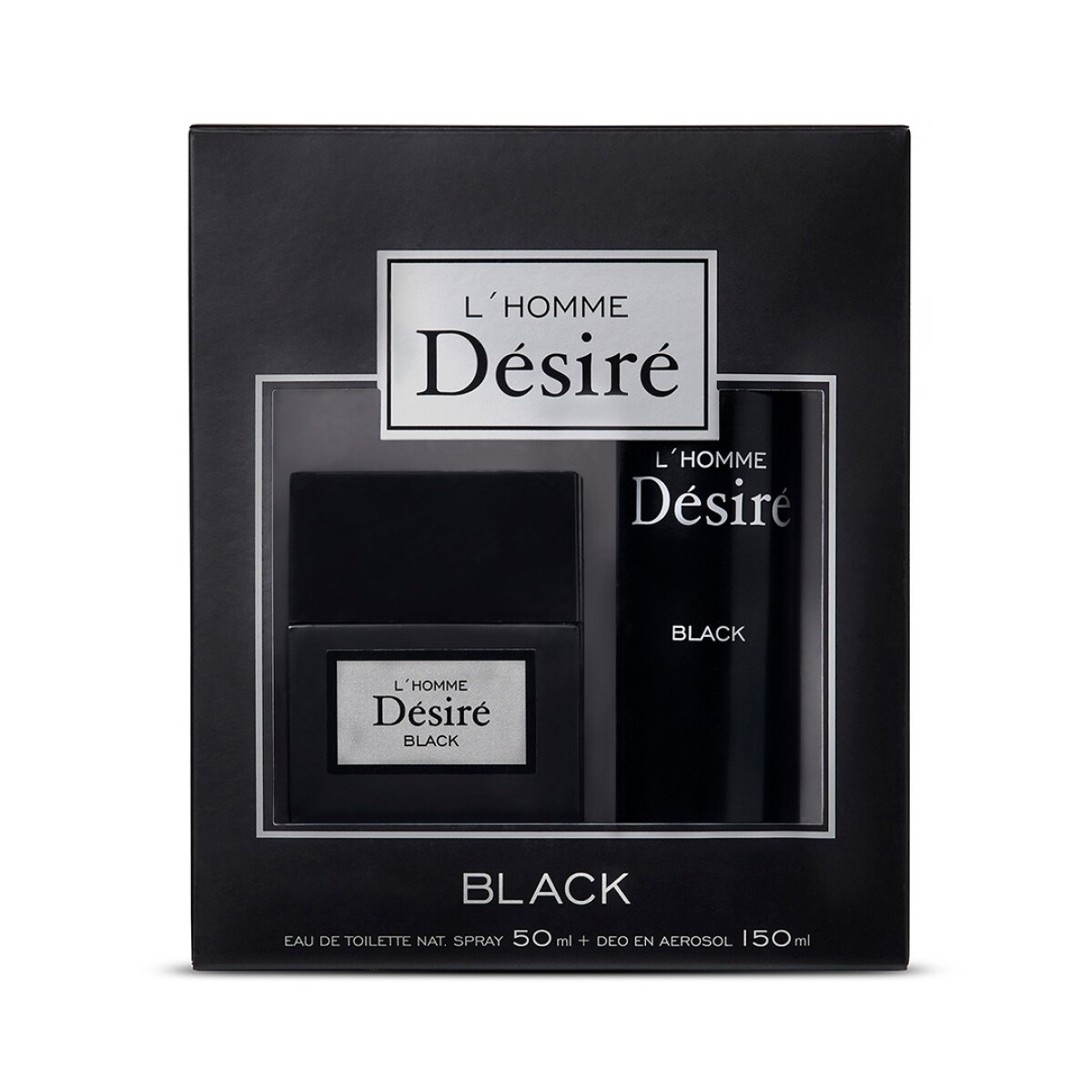 Set de Fragancias Desire Black Edt 50ML y Desodorante - 001 