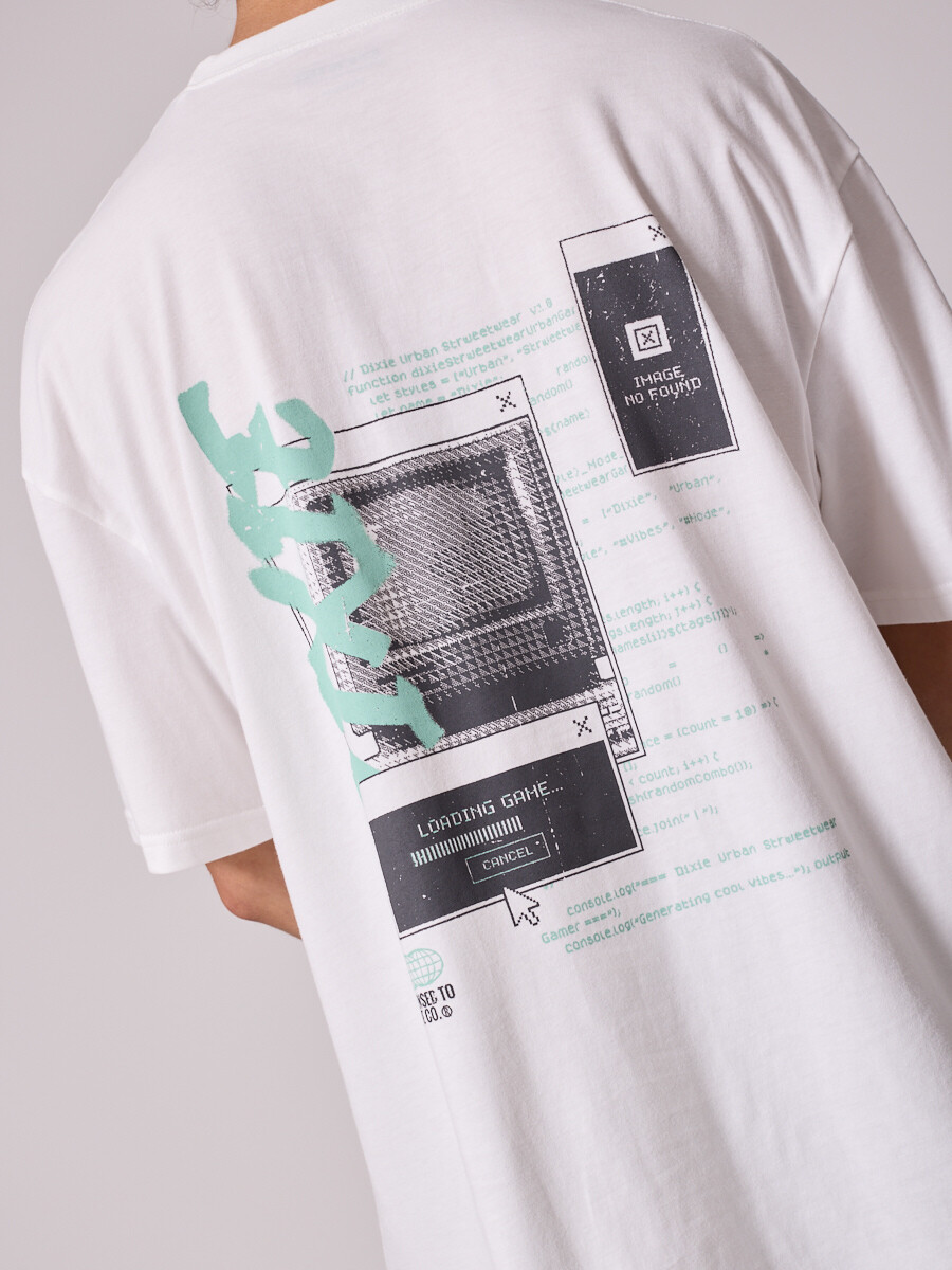 T-SHIRT GASTEL DIXIE Crudo