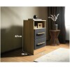 Conjunto Dormitorio Levane17 + Respaldo + Box + Mesas De Luz Conjunto Dormitorio Levane17 + Respaldo + Box + Mesas De Luz
