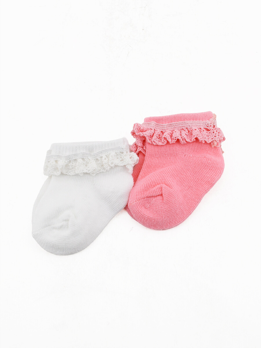 MEDIAS BEBE PACK X 2 - VARIANTE 1 