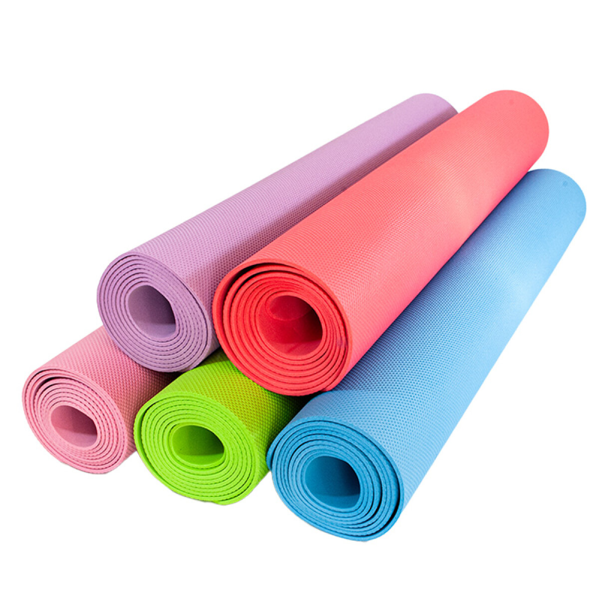 Colchoneta mat de yoga fina 61 x 173 cms - Colchoneta Mat De Yoga Fina 61 X 173 Cms 