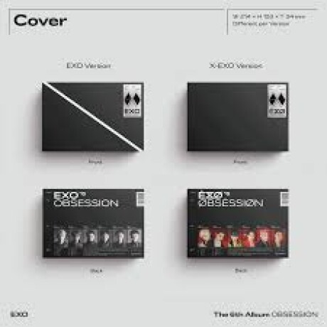 Exo Exo The 6th Album Obsession (obsession Ver.) (cd) Exo Exo The 6th Album Obsession (obsession Ver.) (cd)