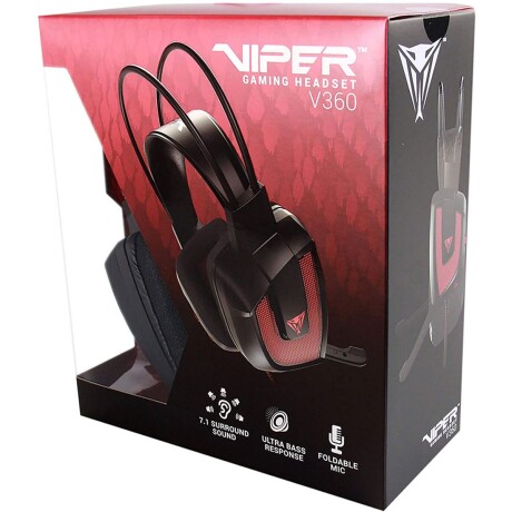 Auricular Patriot Viper V360 7.1 Led Red 001