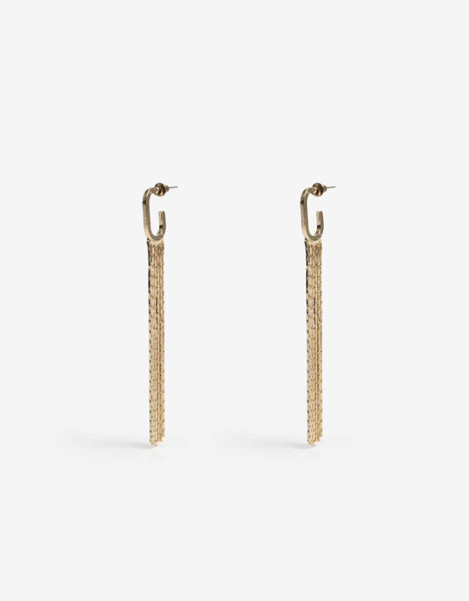 Aros Colgantes Largos Metal 