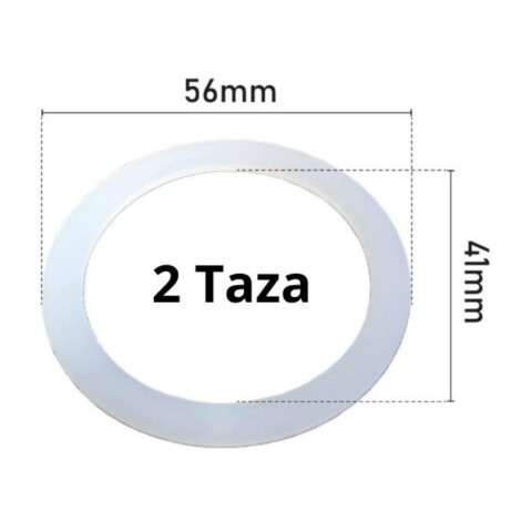 Junta Siliconada Para Cafetera Italiana 2 Taza