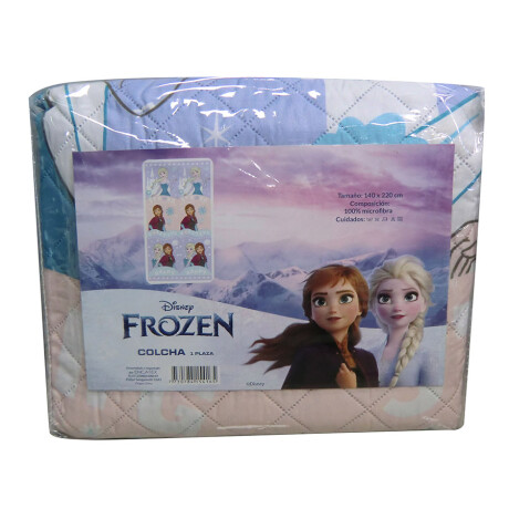 Colcha Infantil Frozen 1 Plaza Microfibra 001