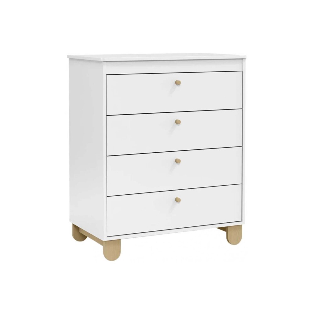 COMODA ZUPPY 20080 4C MDF-Y-MADERA NATURAL-BEIGE