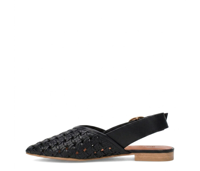 Zapatos de Mujer Bottero Tira Trasera Negro