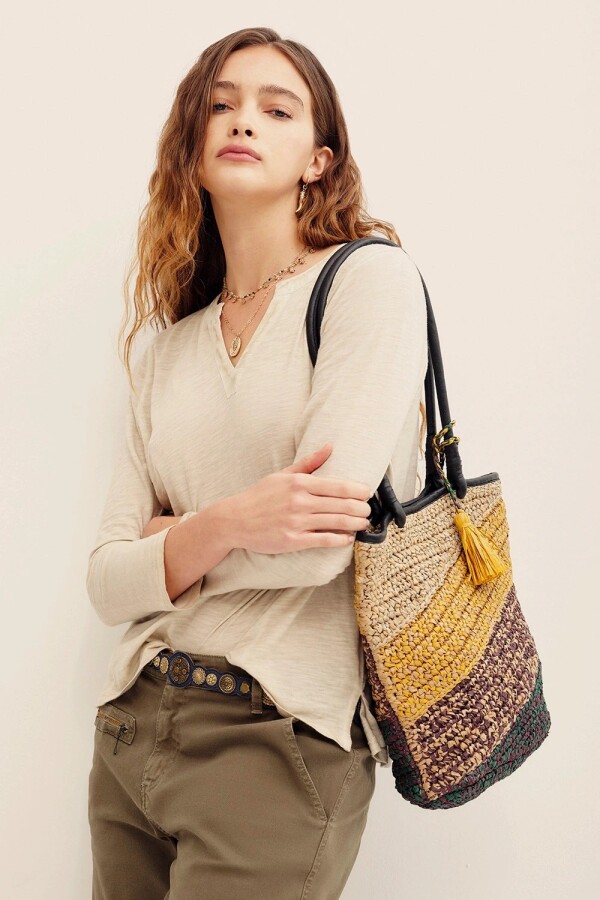 REMERA MATILDA WASHED Beige