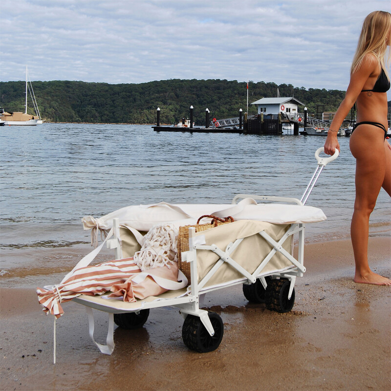 S61BC Carro De Playa Sunnylife - Oyster