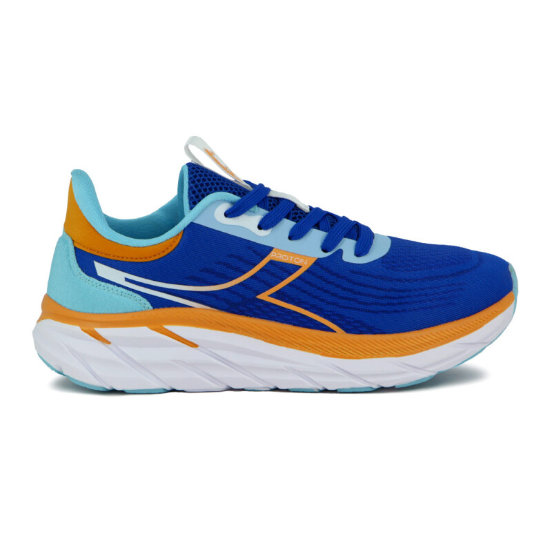 Diadora Proton Calzado Running Mujer Blue/orange Azul-naranja
