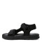 Sandalias Infantiles Croco Kids MEXOR estilo teva Negro
