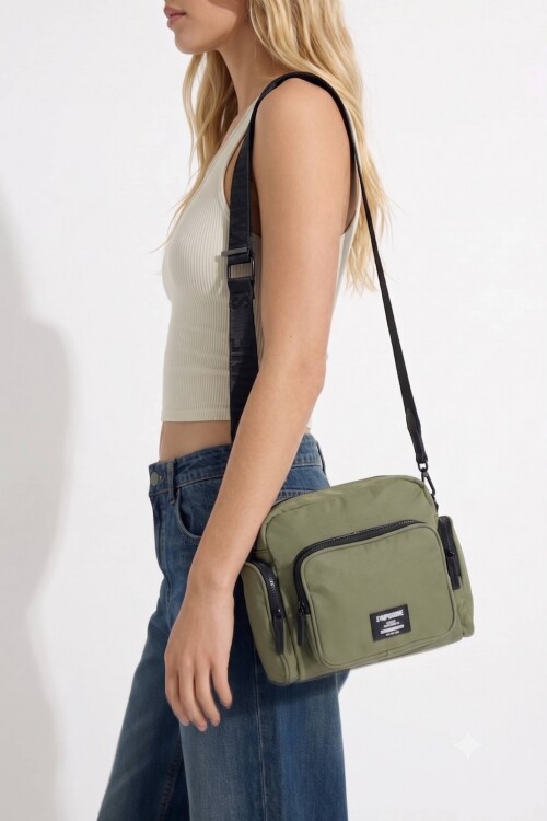 Bandolera urban lifestyle verde