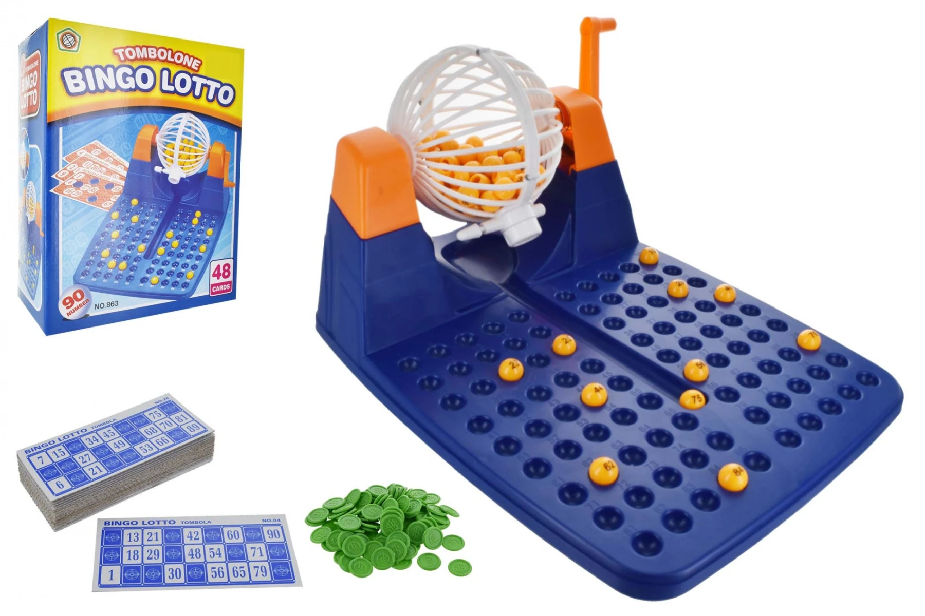 Juego de mesa bingo/loteria. 