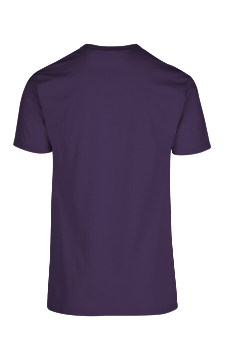 Camiseta a la base peso medio Morado