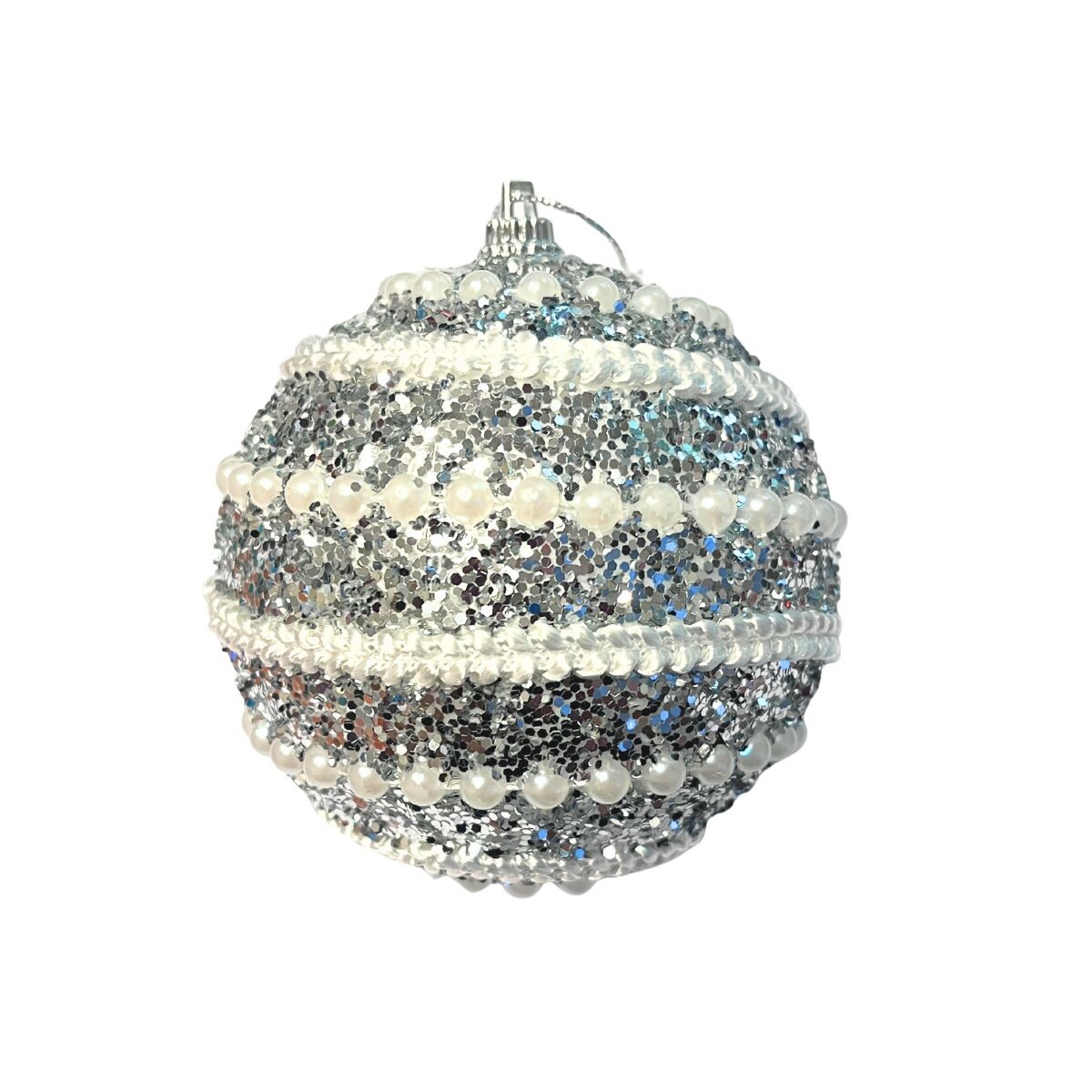 Esfera de Navidad con Perlas x3 