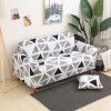 Funda sillón 2 cuerpos estampada Triángulos