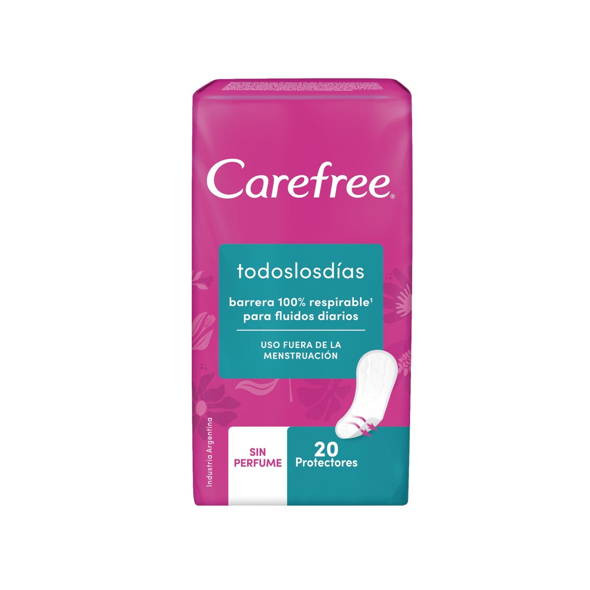 Protectores Diarios Carefree Todos Los Dias 20 Uds. 