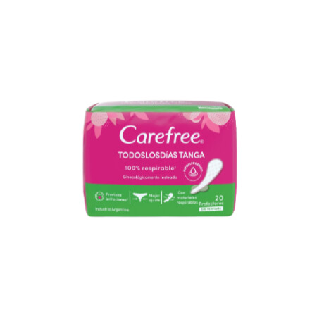 Carefree Tanga Sin Perfume 20 Unid Carefree Tanga Sin Perfume 20 Unid