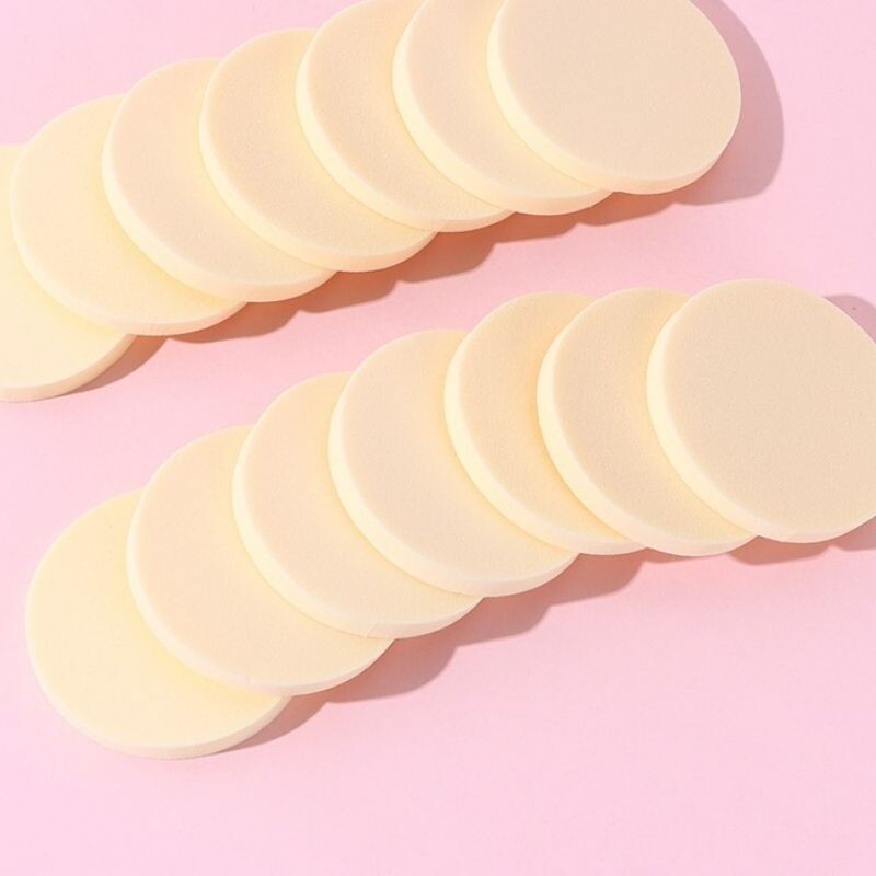 Pack Esponjitas De Maquillaje Circulares - 14 Uni - Amarillo Pack Esponjitas De Maquillaje Circulares - 14 Uni - Amarillo