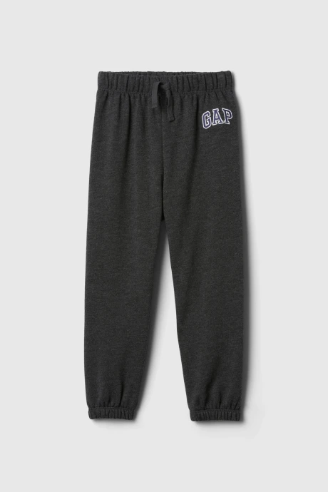 Pantalón Deportivo S/Felpa Logo Gap Toddler Niño B85 Charcoal Hthr Grey