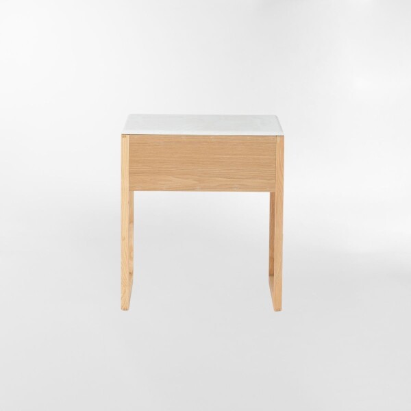 MESA DE NOCHE MOCCA BLANCO - UNICO