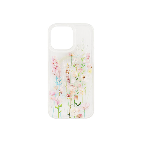 Protector para iPhone 16 Pro Max MagSafe diseño flores Protector Para Iphone 16 Pro Max Magsafe Diseño Flores