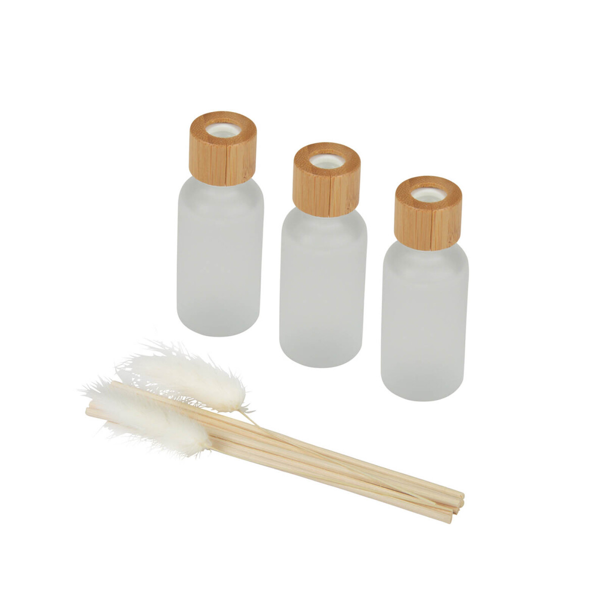 SET - 3 DIFUSORES 30ML BAMBÚ Y VIDRIO HARMONY 