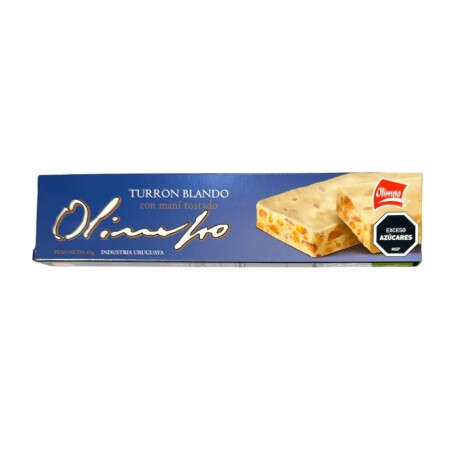 Turron Olimpo 45 grs Blando con Mani Tostado