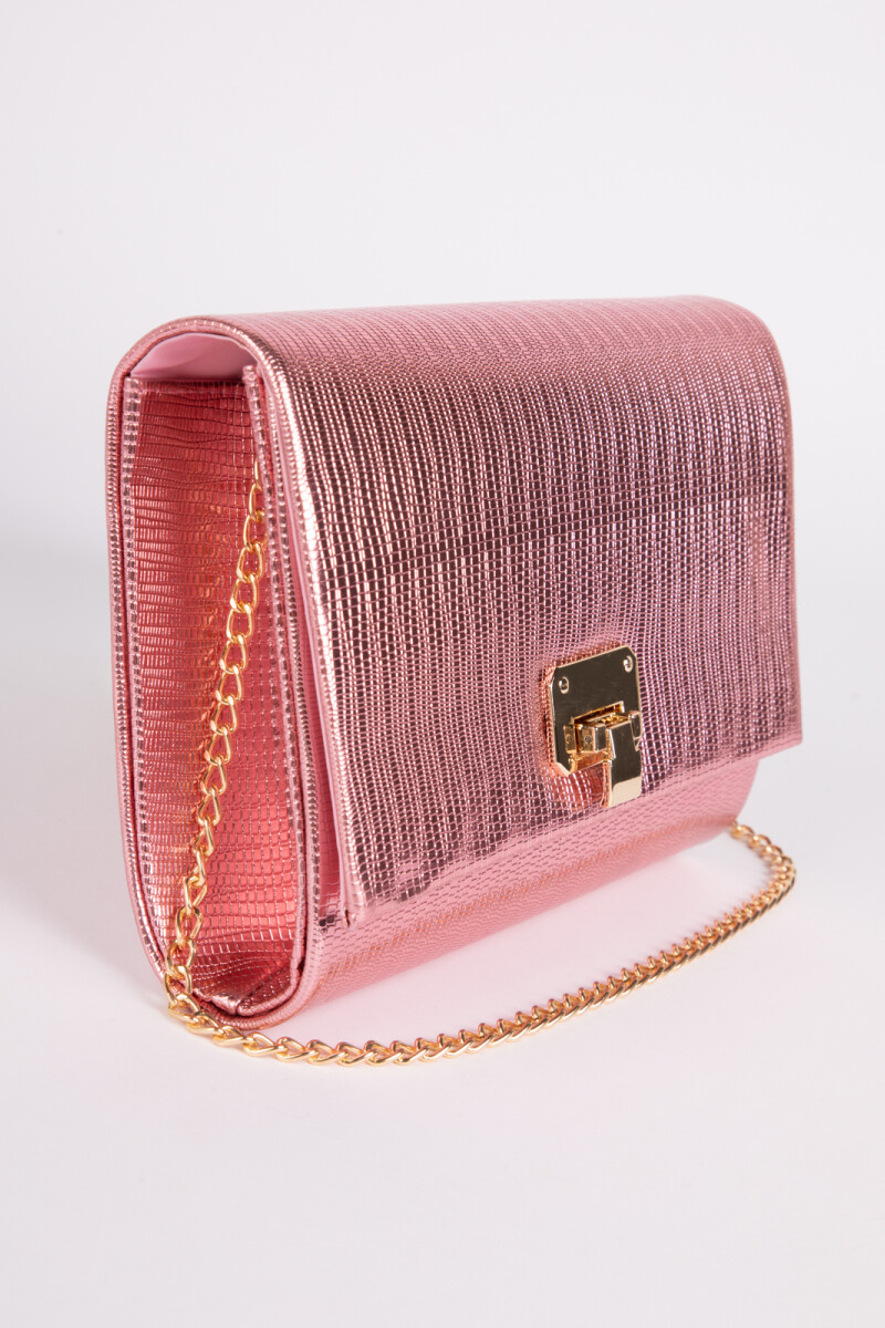 CARTERA SHINY NIGHT Rosado