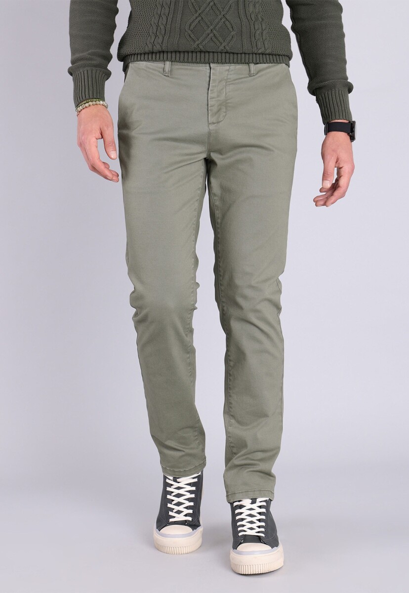 Pantalón Chino Arrow - OLIVA 