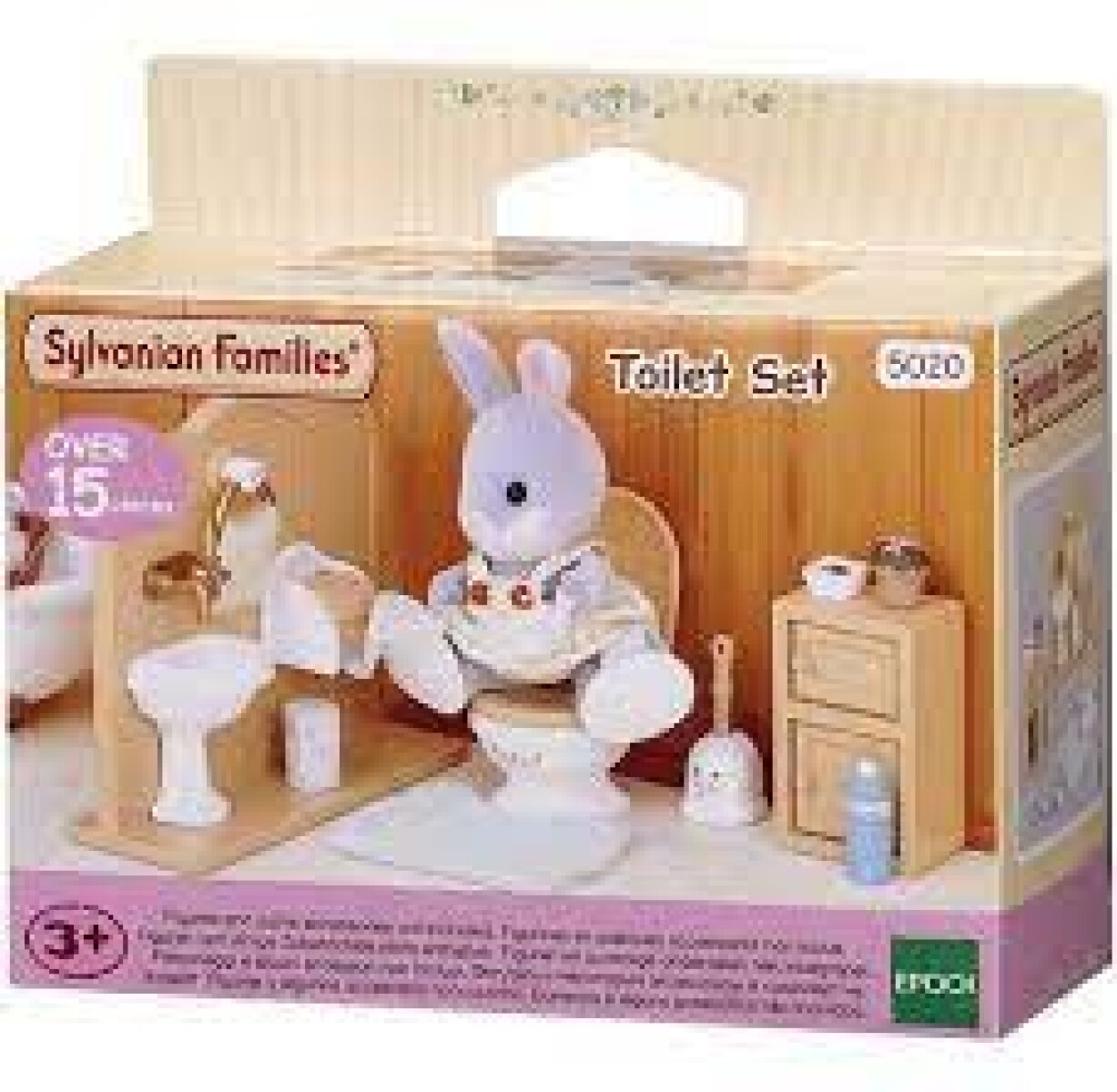 Mini Set Baño Accesorios Sylvanian Families 5020 