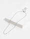 Collares Cortos Metal Collar Corto De Acero - Plateado