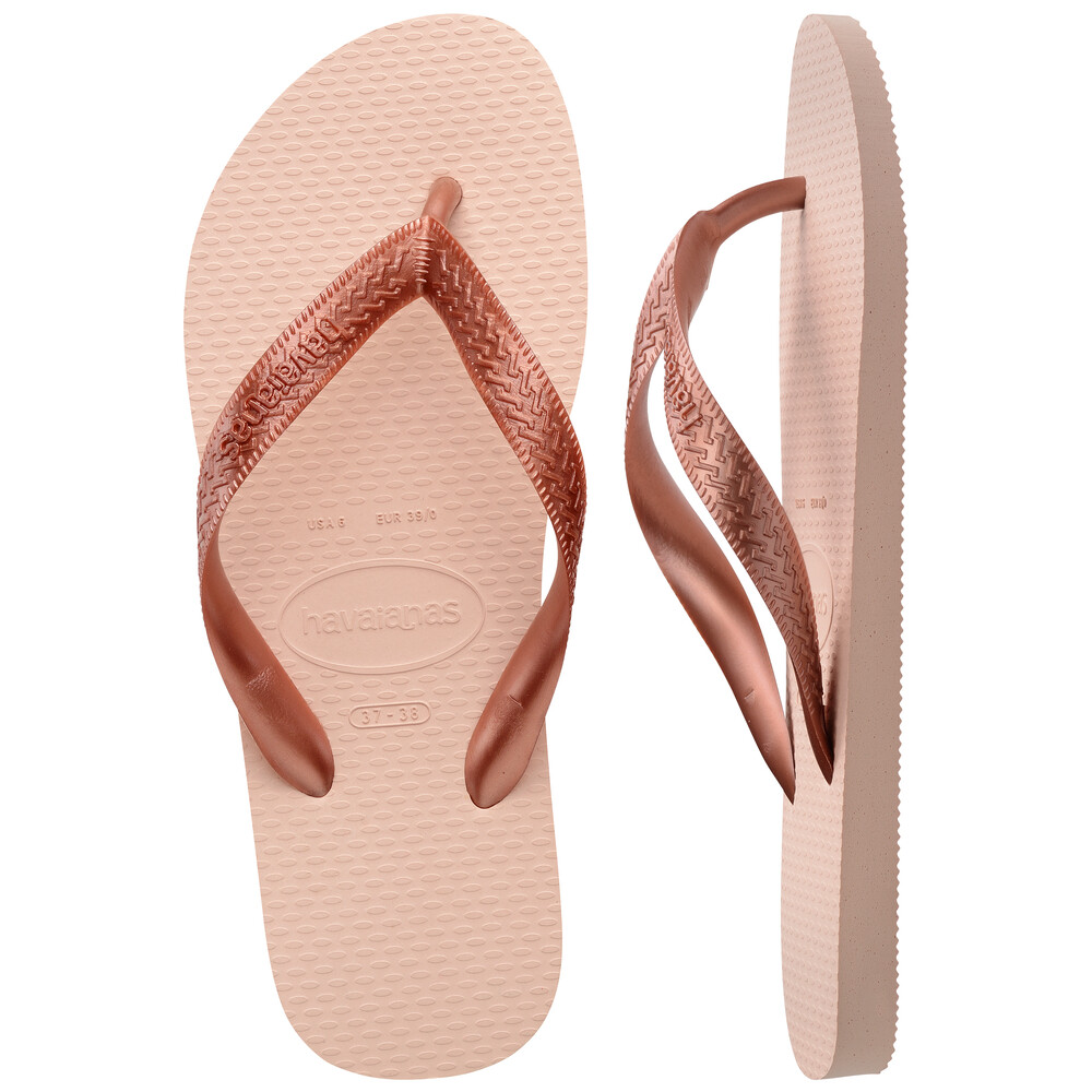 Sandalias Havaianas Color Rojo Rosa Ballet