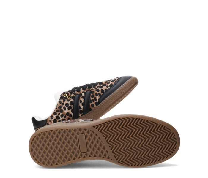 Championes de Mujer Miss Carol Lepp Acordonado Animal Print