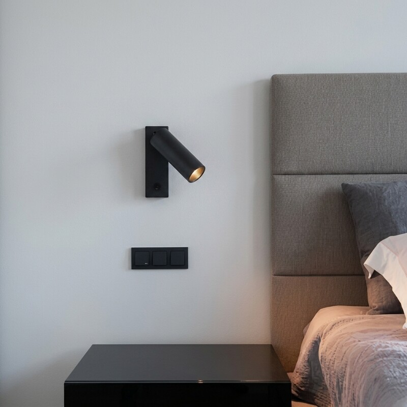 NANO ARTEFACTO DE PARED MADISON ORIENTABLE Lámpara De Pared Nano Madison Orientable Negro