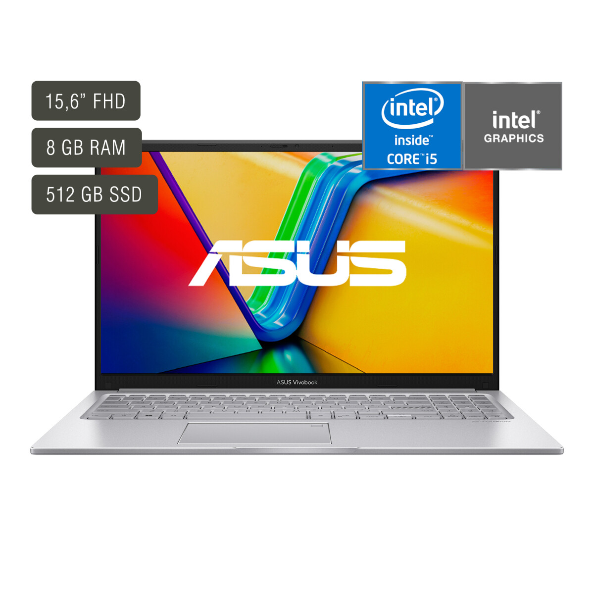 Notebook Asus Vivobook 15,6'' Core I5 8gb 512gb Win11 Pro 