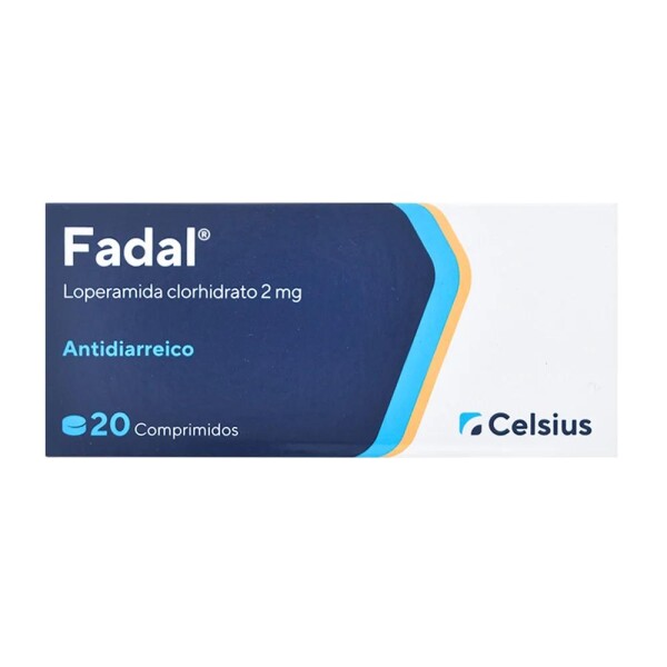 Fadal 2 mg 20 Comprimidos Fadal 2 mg 20 Comprimidos