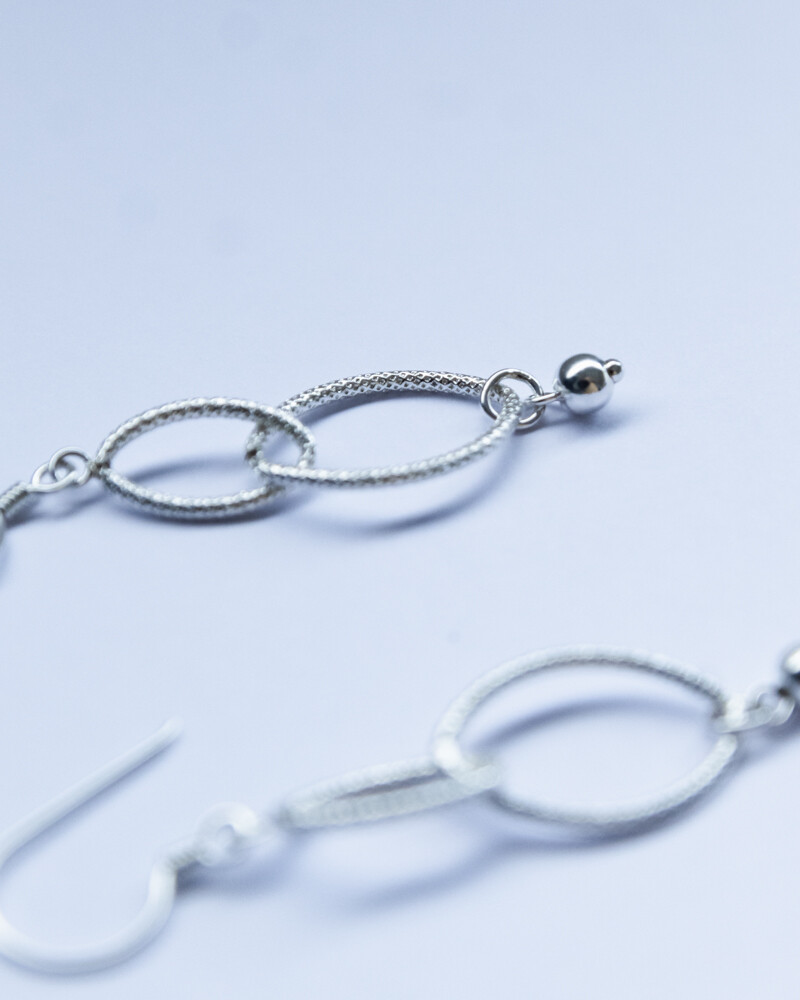 Caravanas Moscu PLATEADO