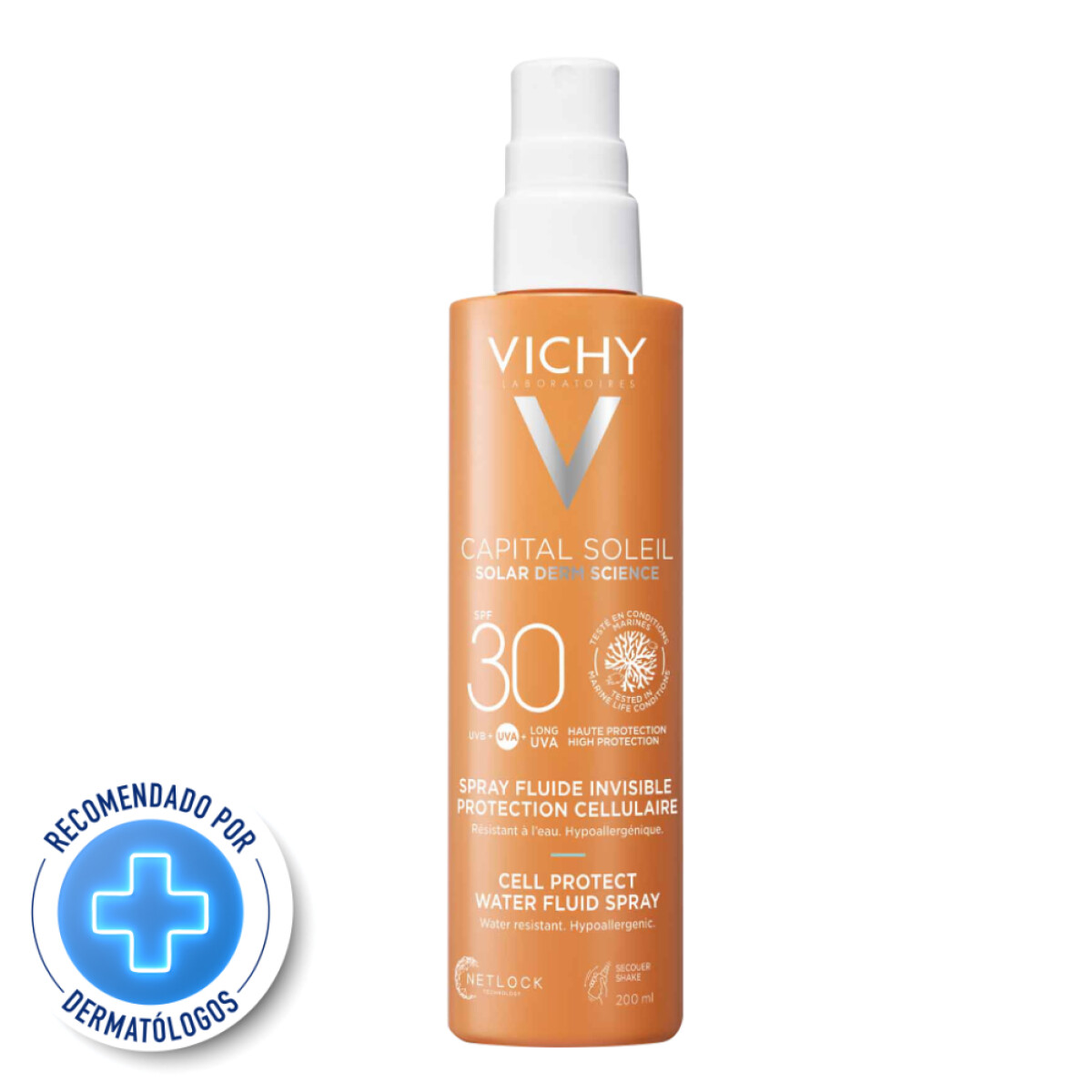 Vichy Capital Soleil Spray Ip30 200ml Sp Gr (Port) X 200 ml 