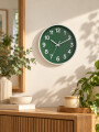 RELOJ DE PARED VERDE