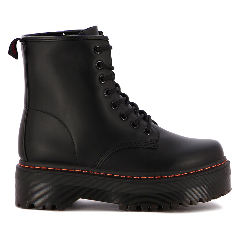 Botas Mujer Darkness Plataforma Negro