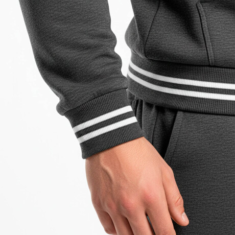 Conjunto Deportivo Uzspace Pantalón Campera Hombre Gris