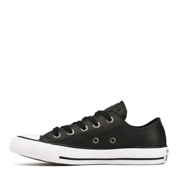 CHUCK TAYLOR OX LEATHER - CONVERSE NEGRO